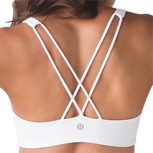 Lululemon Free To Be Bra White